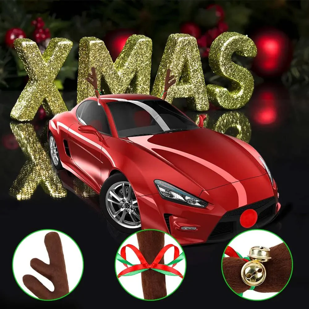 Christmas Auto Decoration Set for Car SUV Van Truck - Image 8