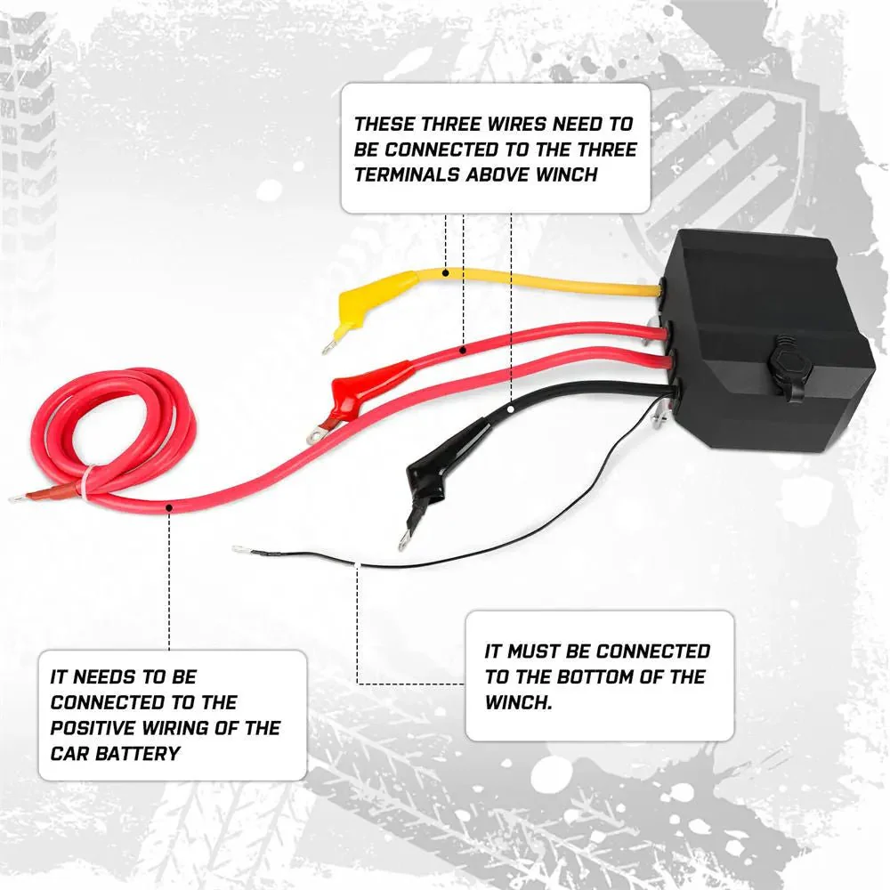 X-BULL Winch Control Box for 10000-13000 LBS with Remotes - Image 4