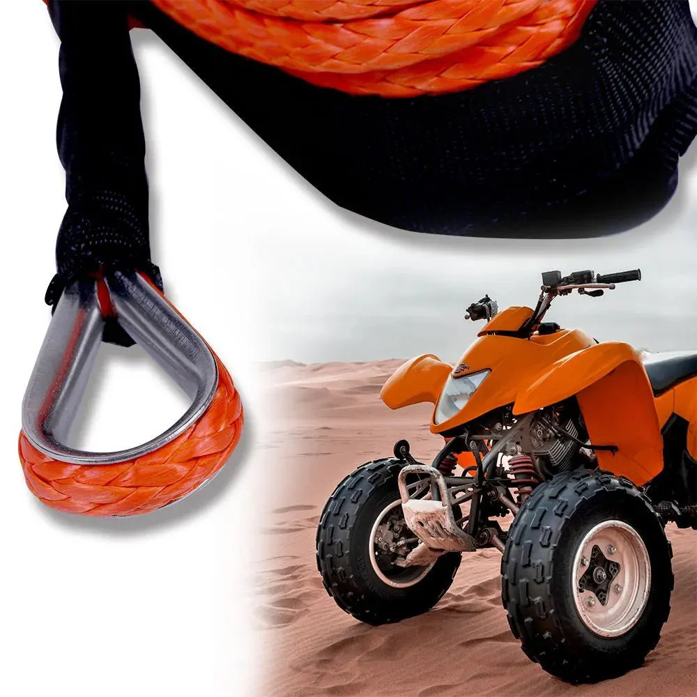X-BULL Synthetic Winch Rope 1/4'' X 50ft 8000-10000 LBS - Image 10