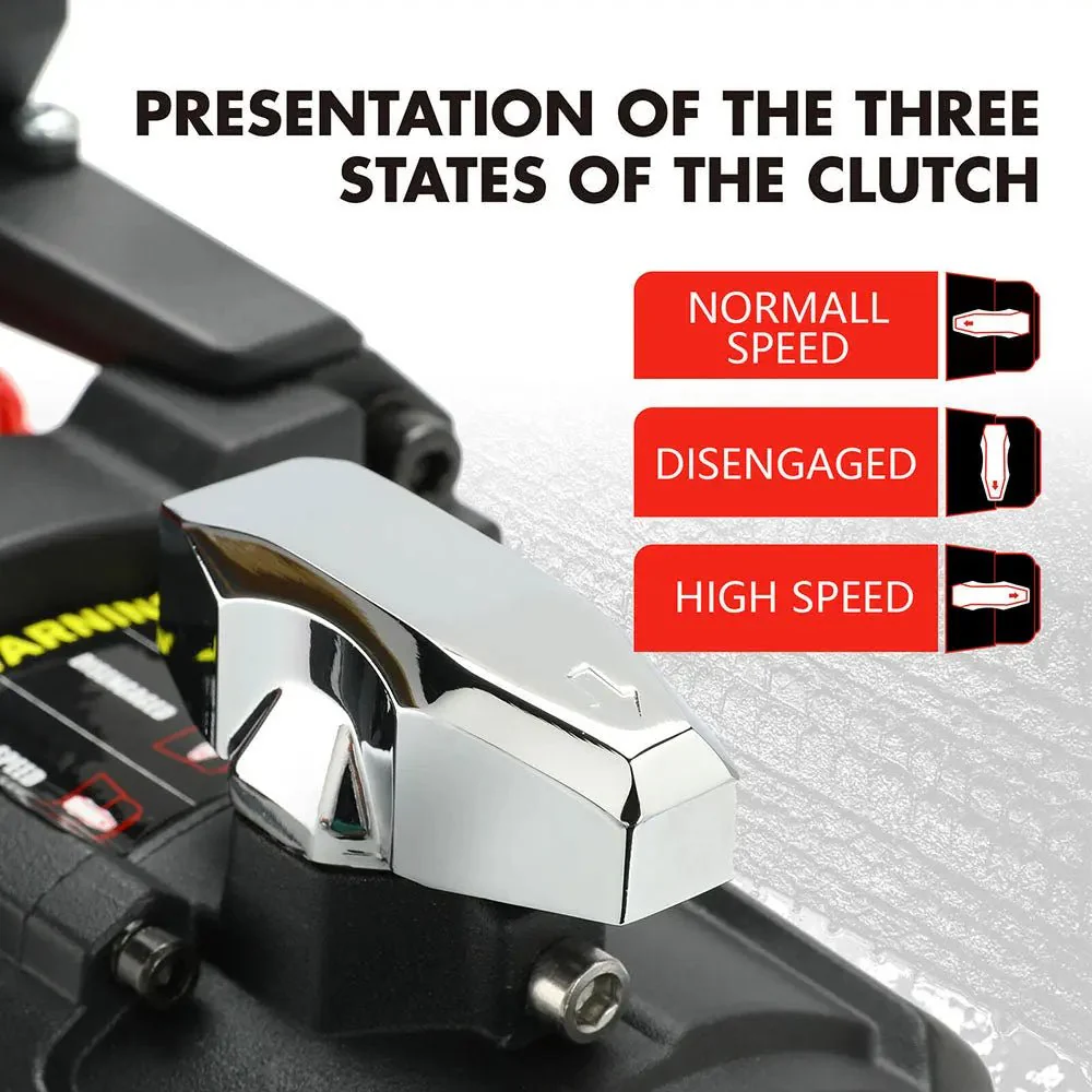 X-BULL High Speed Electric Winch XRS 13000 LBS 12V Synthetic Rope for SUV Jeep Truck 4WD - Image 9