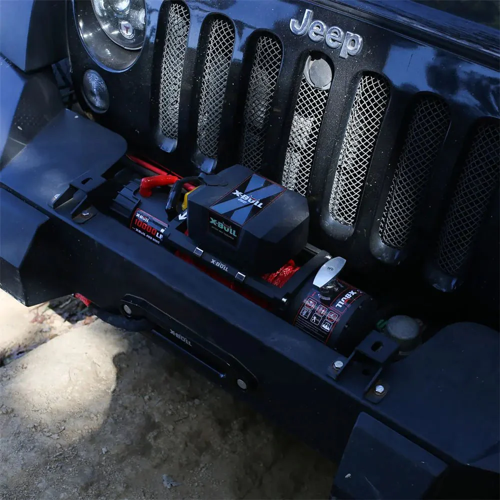 X-BULL Electric Winch 10000 LBS 12V Synthetic Rope SUV Jeep Truck 4WD - Image 13