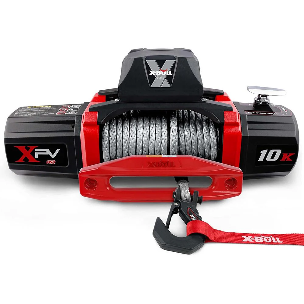 X-BULL Electric Winch XPV 10000 LBS 12V Synthetic Rope SUV Jeep Truck 4WD - Image 12