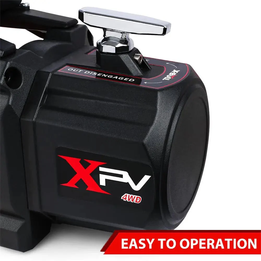 X-BULL Electric Winch XPV 13500 LBS 12V Synthetic Rope SUV Jeep Truck 4WD - Image 9
