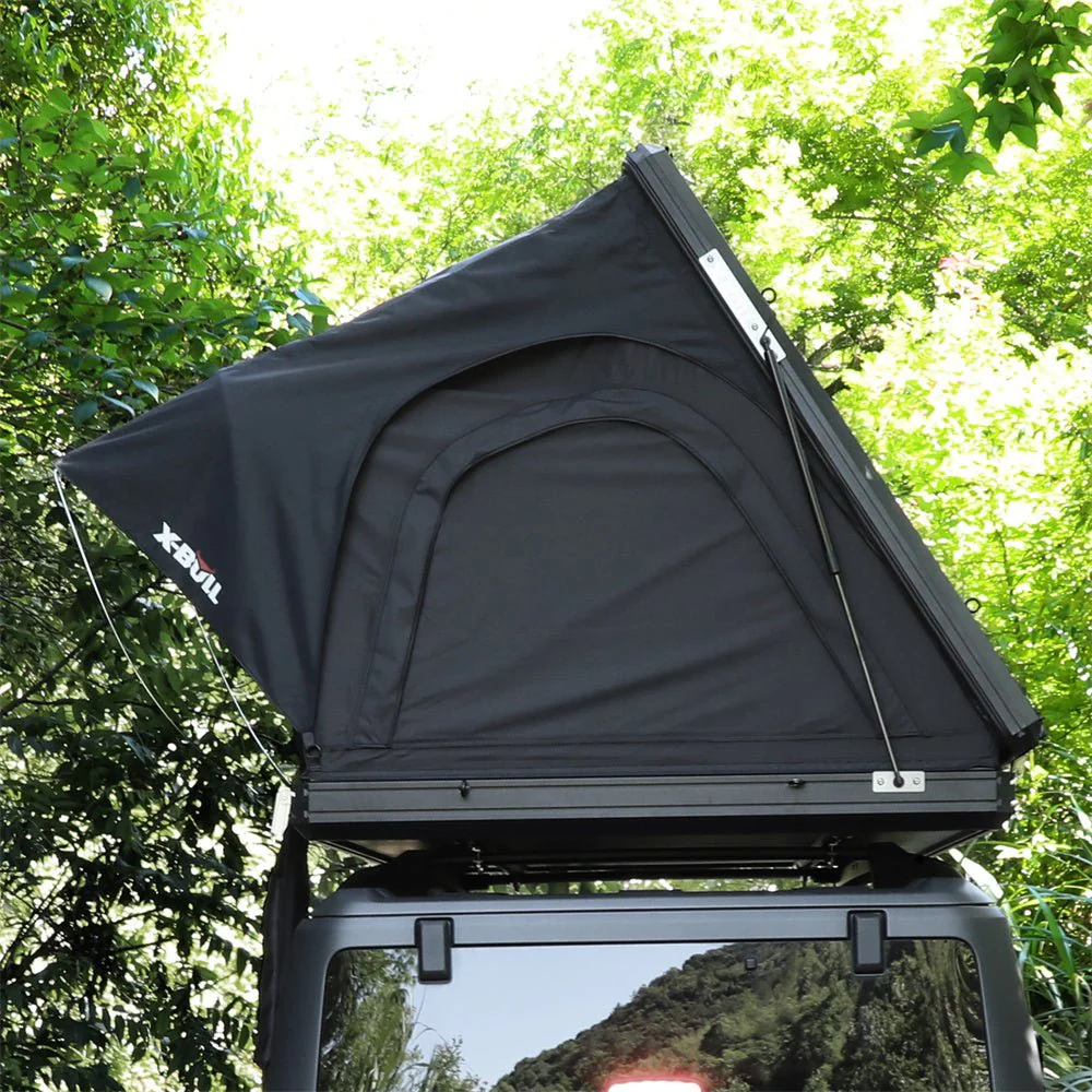 X-BULL Hard Shell Roof Top Tent with Ladder and Mattress - Image 4