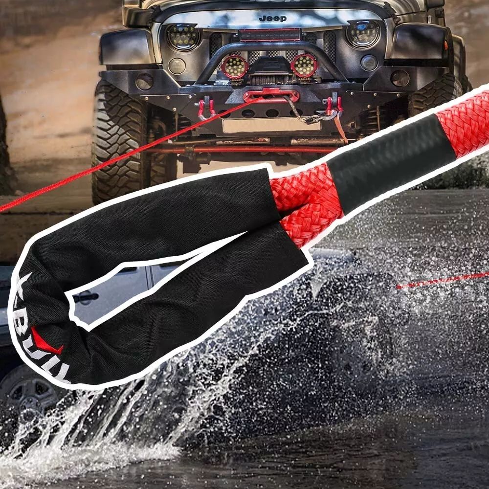 X-BULL Recovery Kinetic Tow Rope 7/8"x30' 28600lbs - Image 7
