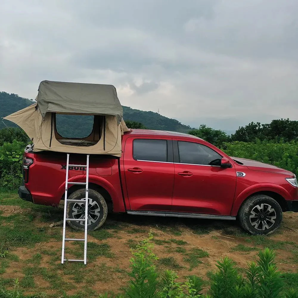 X-BULL 3 Person Magtower Roof Top Tent with Ladder & Mattress - Image 7