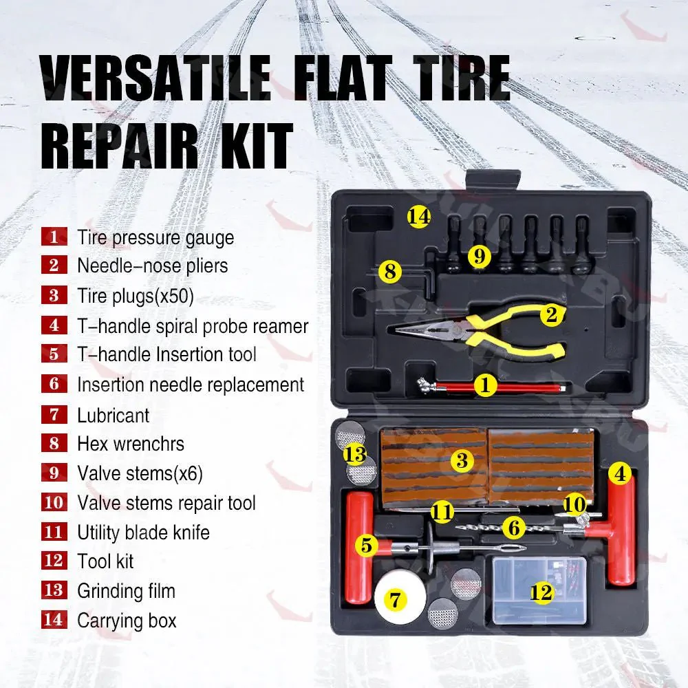 X-BULL Tire Repair Kit 102PCS - Image 4