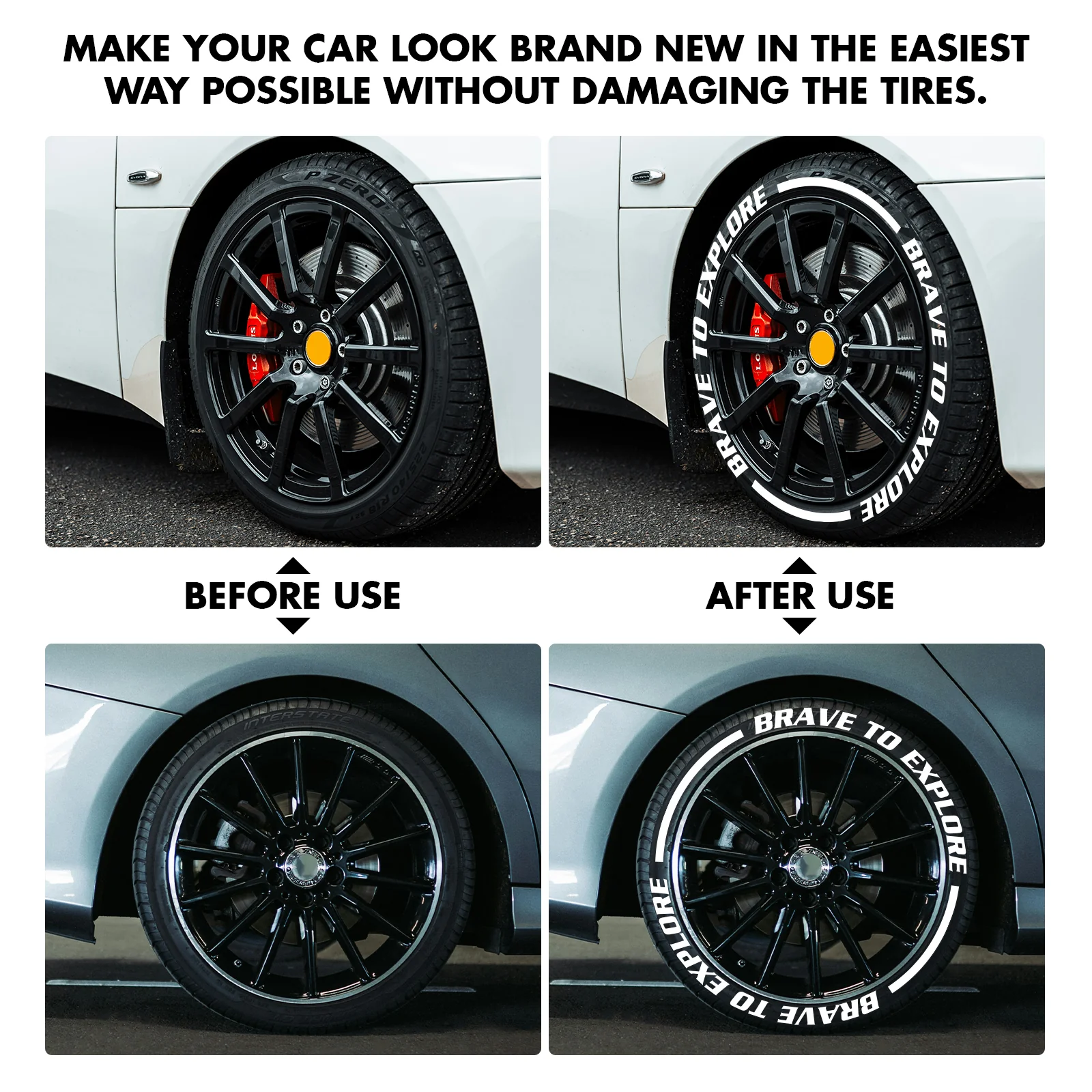X-BULL Waterproof Permanent Paint Marker Pen Car Tyre Tire Rubber Metal 12PCS - Image 10