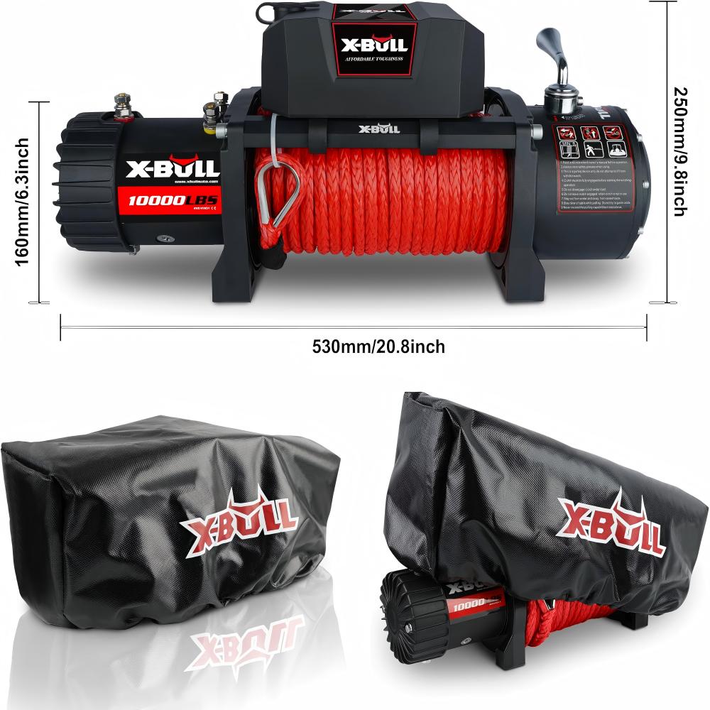 X-BULL Winch Cover Use for 10000-14500LBS Winch - Image 13