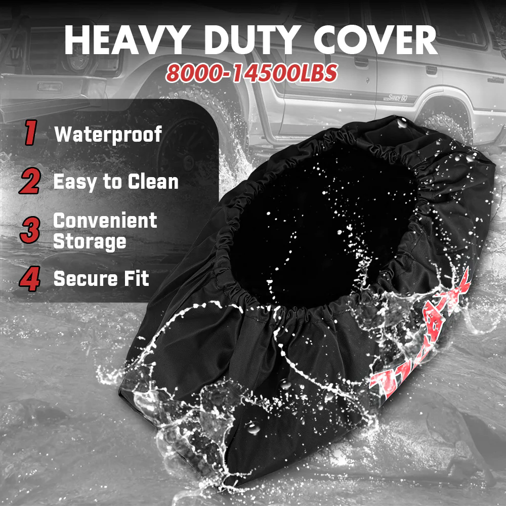 X-BULL Winch Cover Use for 10000-14500LBS Winch - Image 8