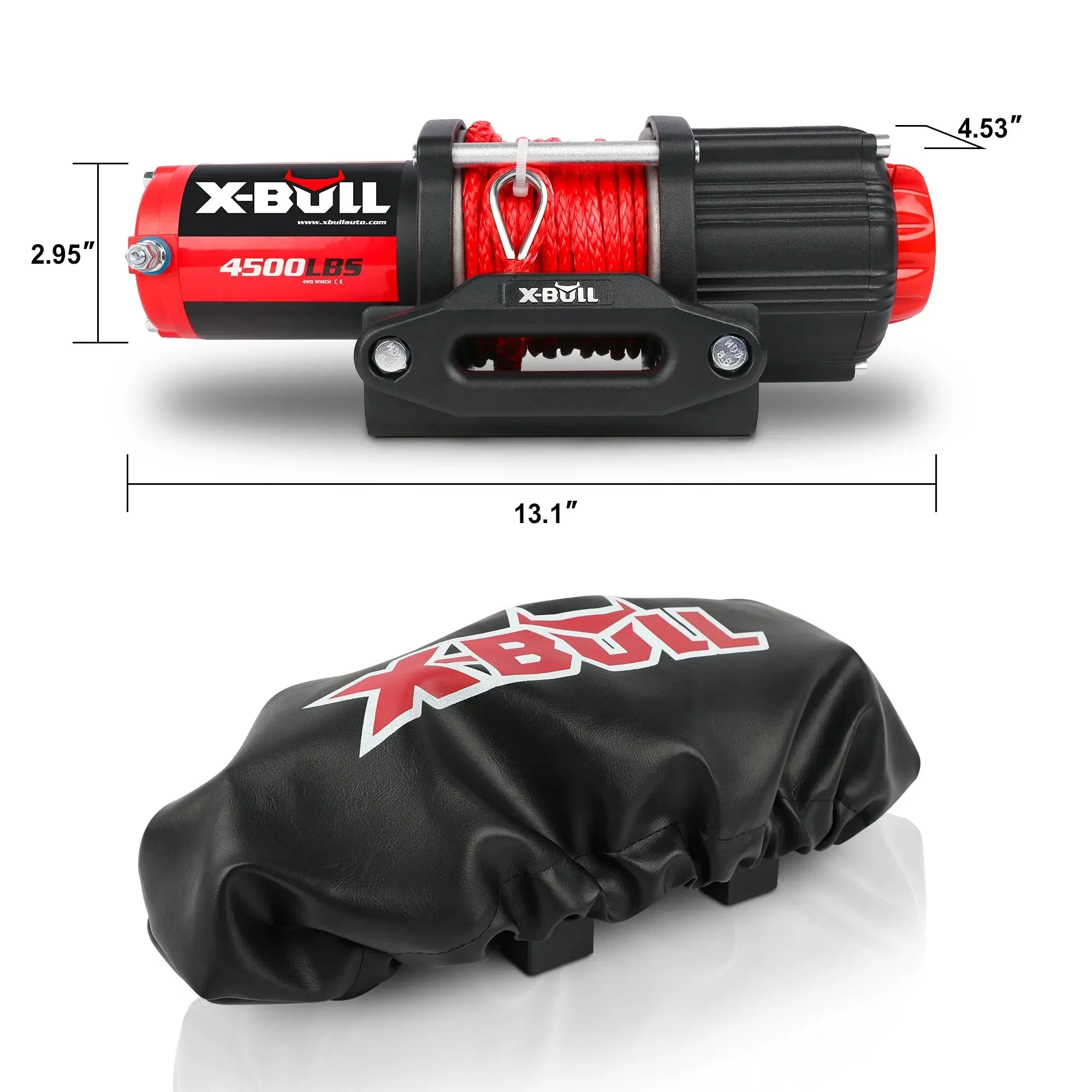 X-BULL Winch Cover Use for 2000-6000 LBS Winch - Image 8