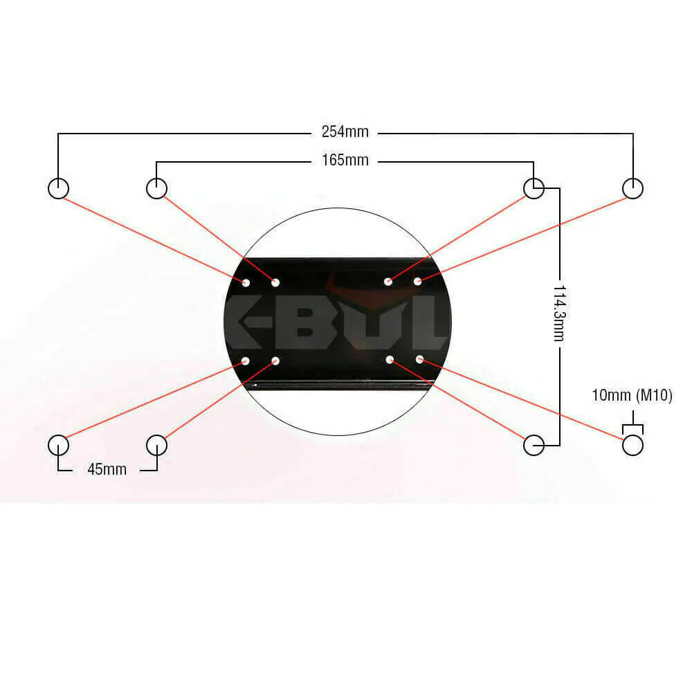 X-BULL Winch Cradle Mounting Bracket - Image 19