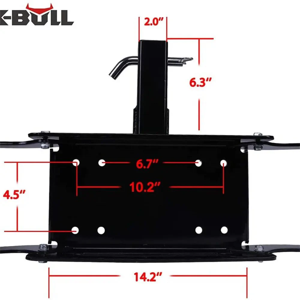 X-BULL Winch Cradle Mounting Bracket - Image 3