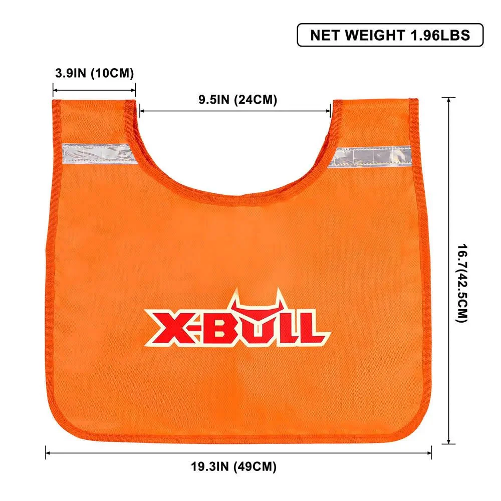 X-BULL Off-Road Safety Blanket Winch Damper with Storage Pocket and Reflective Strips - Image 3
